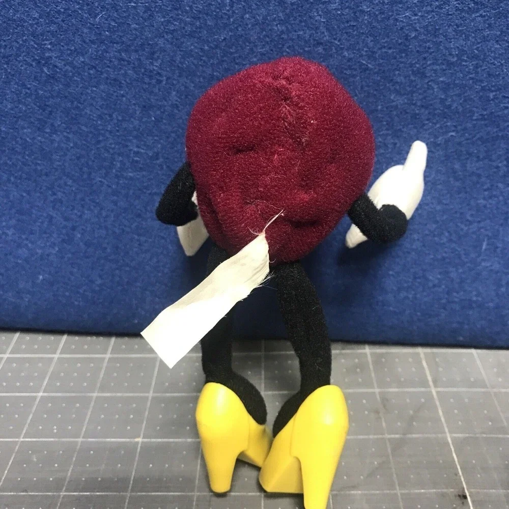 4 California Raisins Flocked Applause Bendable Plush‎ 1 PVC Walker Not Working